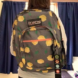 Lovely Lemon Trans by Jansport backpack
